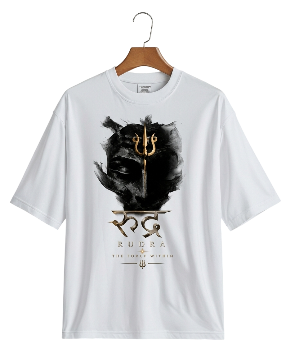 Lord Shiva Trishul Spiritual Graphic Tee