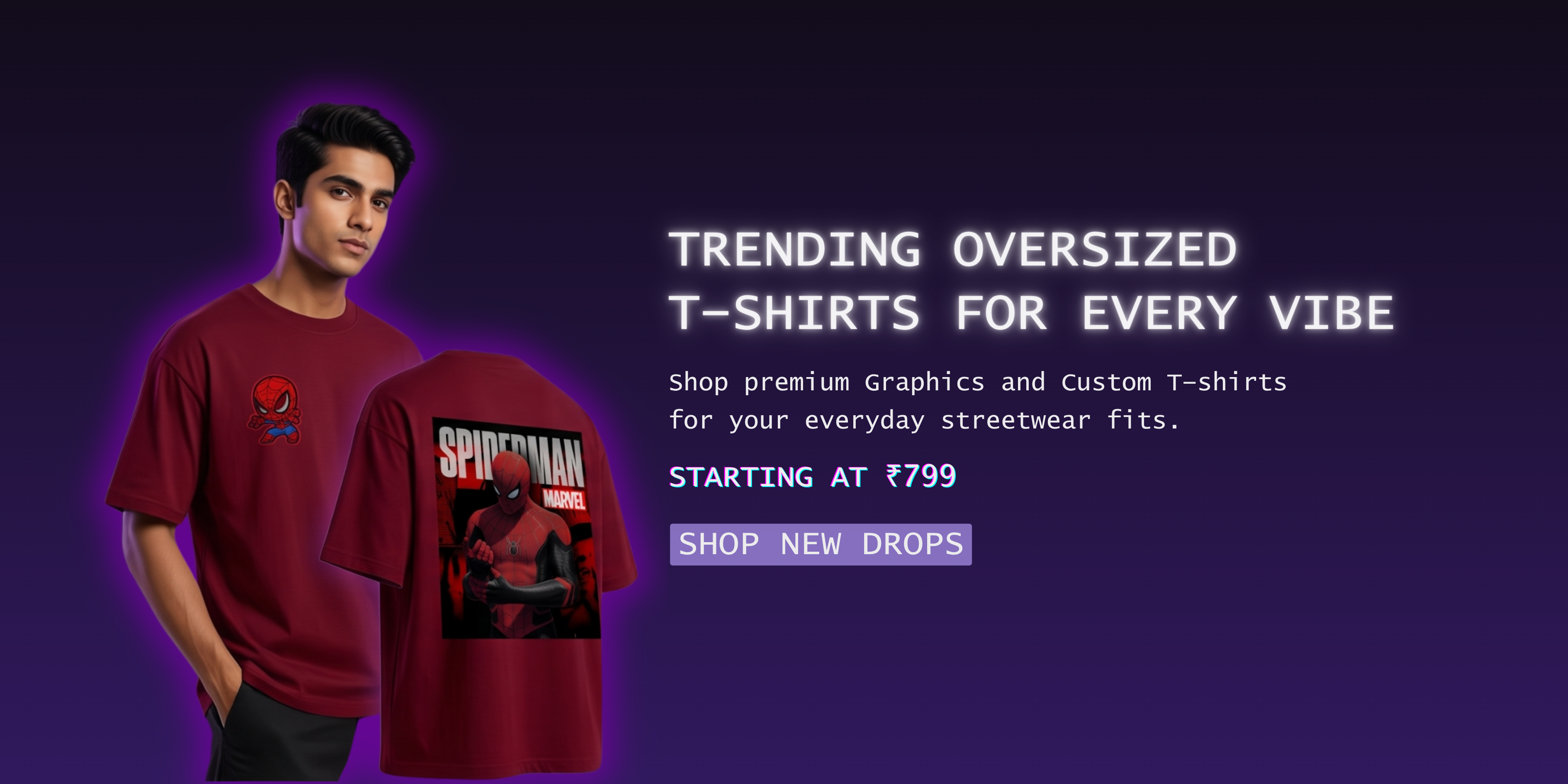 Graphic Streetwear T-shirt for men